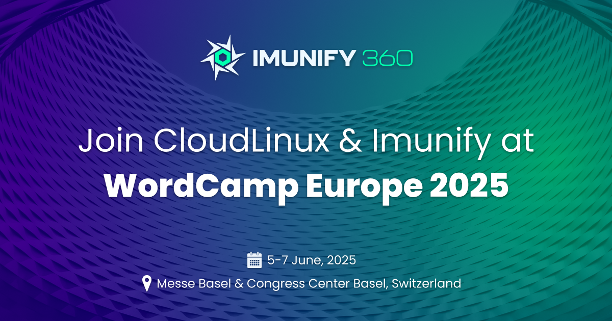 CloudLinux at WordCamp Europe 2025