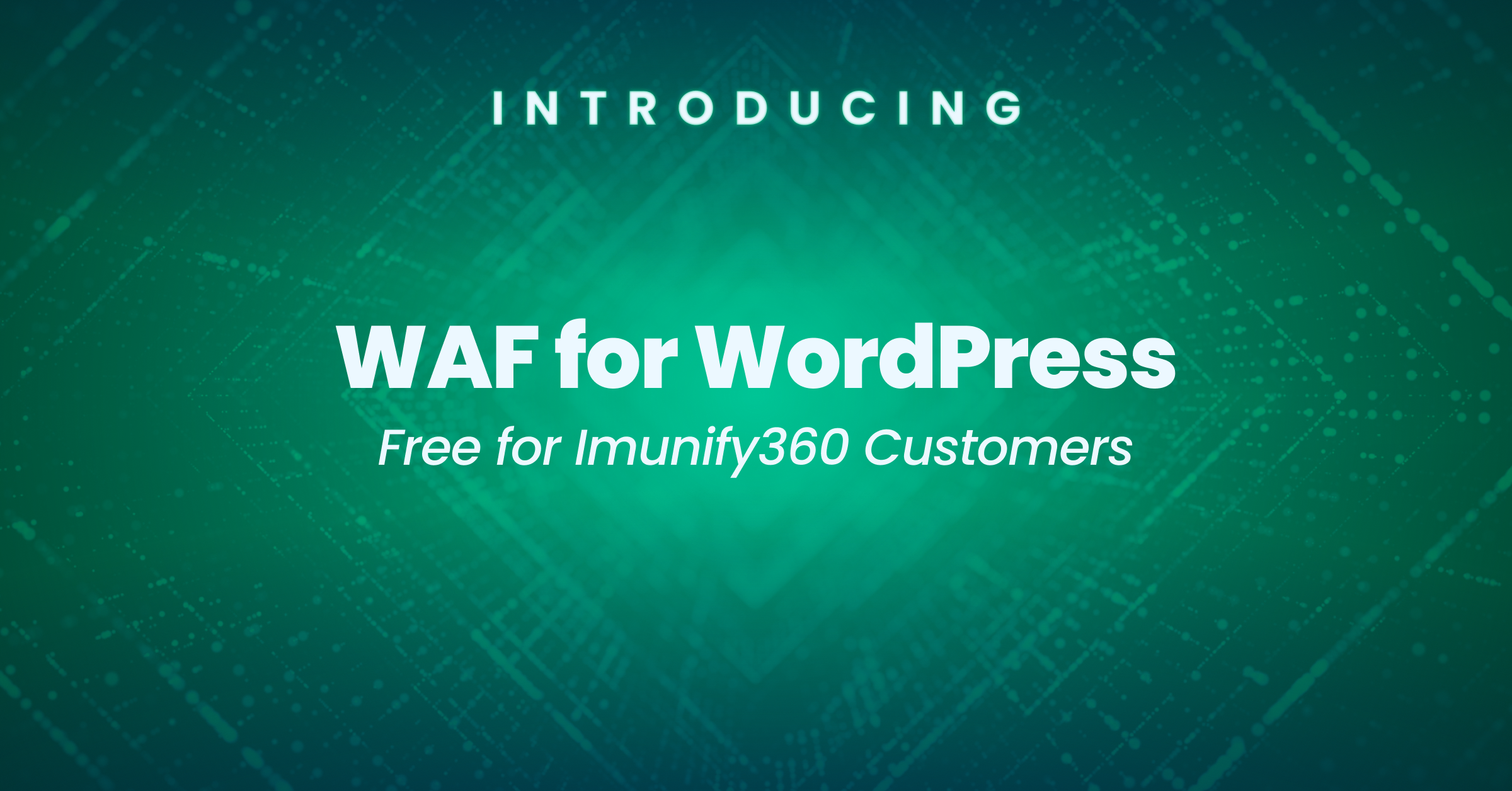 Introducing WAF for WordPress