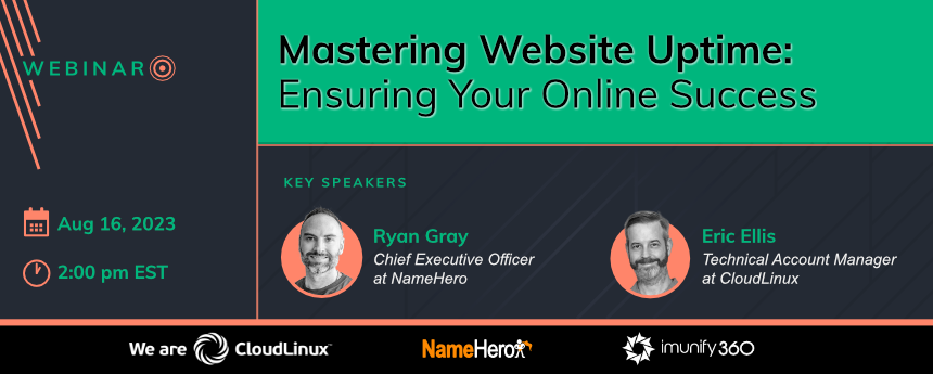 Webinar by Imunify and NameHero